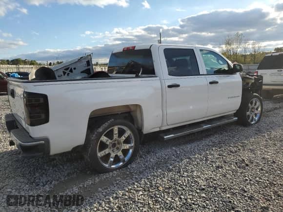 2015 Chevrolet Silverado 1500 Work Truck with VIN 3GCPCPECXFG115632, listed as a Copart auction lot 91102955 with 163,677 mi miles and Clean title. Bid and sale history available at DreamBid. Image 3.