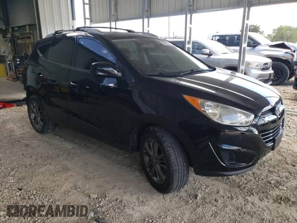 2011 Hyundai Tucson GLS with VIN KM8JU3AC9BU292127, listed as a Copart auction lot 80442245 with 161,027 mi miles and Salvage title. Bid and sale history available at DreamBid. Image 4.
