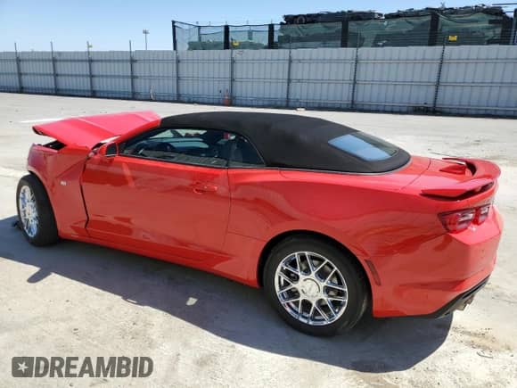 2019 Chevrolet Camaro 3LT z VIN 1G1FD3DSXK0143173, wystawiony jako Copart lot #67671665 z przebiegiem 46 248 mil mil oraz Szkoda całkowita • Salvage title. Historia ofert i sprzedaży dostępna na DreamBid. Obrazek 2.