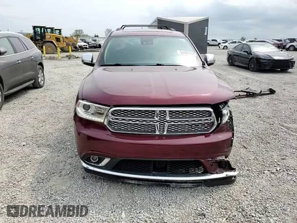 2017 Dodge Durango Citadel with VIN 1C4RDJEG6HC806023, listed as a Copart auction lot 53394455 with 118,803 mi miles and Salvage title. Bid and sale history available at DreamBid. Image 14.
