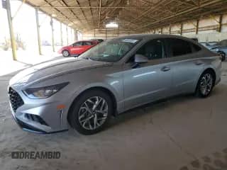 2021 Hyundai Sonata SEL with VIN 5NPEF4JA8MH080188, listed as a Copart auction lot 85563005 with 72,398 mi miles and Salvage title. Bid and sale history available at DreamBid. Image 1.