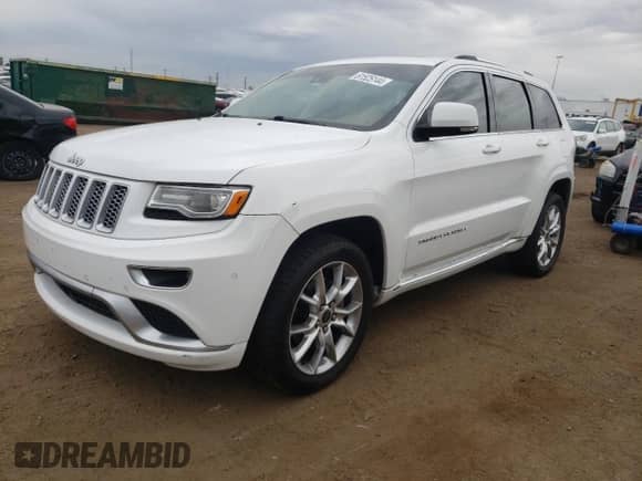 2015 Jeep Grand Cherokee Summit с VIN 1C4RJFJT9FC794584, выставлен на аукционе Copart как лот 61525144 с пробегом 116 484 миль миль и Списание • Salvage title. История ставок и продаж доступна на DreamBid. Изображение 1.