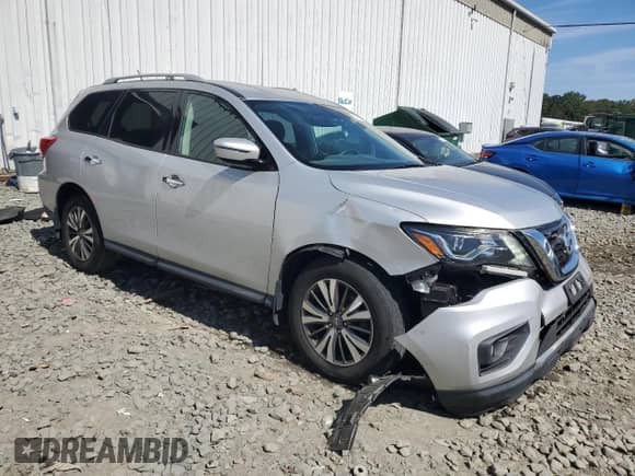 2017 Nissan Pathfinder SL z VIN 5N1DR2MM0HC913668, wystawiony jako Copart lot #71832595 z przebiegiem 71 413 mil mil oraz Szkoda całkowita • Salvage title. Historia ofert i sprzedaży dostępna na DreamBid. Obrazek 4.