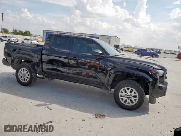 2025 Toyota Tacoma SR with VIN 3TYKD5HN2ST030728, listed as a Copart auction lot 81120525 with 5,345 mi miles and Salvage title. Bid and sale history available at DreamBid. Image 4.