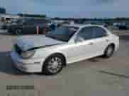 2002 Hyundai Sonata GLS z VIN KMHWF35HX2A552641, wystawiony jako Copart lot #57324655 z przebiegiem 274 808 mil mil oraz Szkoda całkowita • Salvage title. Historia ofert i sprzedaży dostępna na DreamBid. Obrazek 1.