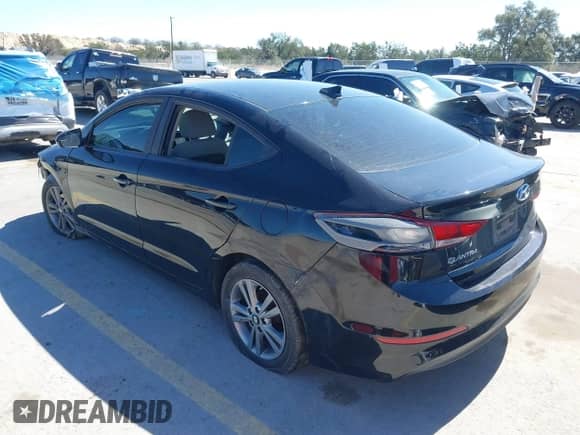 2017 Hyundai Elantra Value Edition with VIN KMHD84LF8HU103555, listed as a IAAI auction lot 41735601 with 140,796 mi miles and . Bid and sale history available at DreamBid. Image 3.