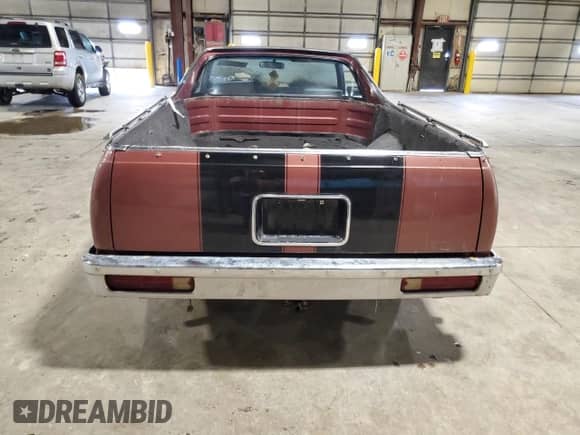 1986 Chevrolet El Camino SS с VIN 3GCCW80H8GS911759, выставлен на аукционе Copart как лот 68528665 с пробегом Не указан миль и Списание • Salvage title. История ставок и продаж доступна на DreamBid. Изображение 6.