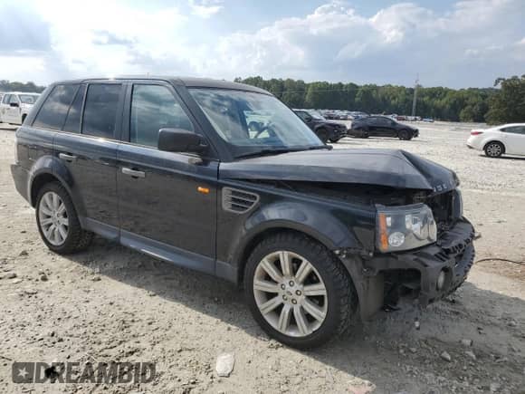 2006 Land Rover Range Rover Sport HSE with VIN SALSF25476A917205, listed as a Copart auction lot 81199315 with 233,712 mi miles and Salvage title. Bid and sale history available at DreamBid. Image 4.