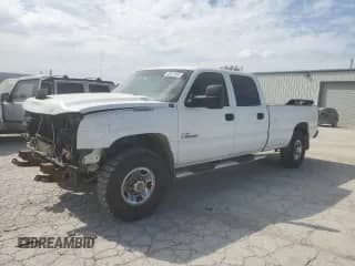 2007 Chevrolet Silverado 2500HD LT1 with VIN 1GCHC23D77F174255, listed as a Copart auction lot 69247055 with 390,834 mi miles and Salvage title. Bid and sale history available at DreamBid. Image 1.