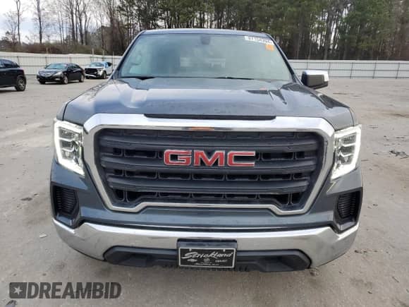 2021 GMC Sierra 1500 with VIN 1GTR8AEHXMZ171957, listed as a Copart auction lot 87154394 with 90,898 mi miles and Salvage title. Bid and sale history available at DreamBid. Image 5.