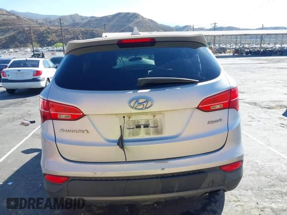 2015 Hyundai Santa Fe with VIN 5XYZT3LB6FG258328, listed as a IAAI auction lot 43419286 with Not provided miles and . Bid and sale history available at DreamBid. Image 16.