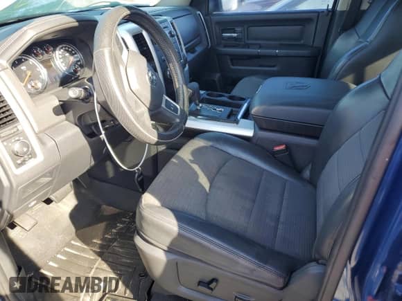 2009 Dodge 1500 ST with VIN 1D3HB18T19S736584, listed as a Copart auction lot 73853374 with 113,256 mi miles and Salvage title. Bid and sale history available at DreamBid. Image 7.