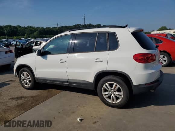 2017 Volkswagen Tiguan S с VIN WVGBV7AX4HK019967, выставлен на аукционе Copart как лот 68024925 с пробегом 100 223 миль миль и Списание • Salvage title. История ставок и продаж доступна на DreamBid. Изображение 2.