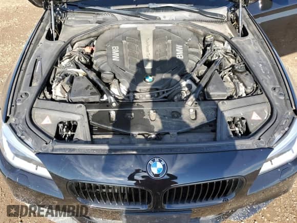 2016 BMW 5 Series 550i xDrive with VIN WBAKP9C58GD980139, listed as a Copart auction lot 54512615 with 110,019 mi miles and Salvage title. Bid and sale history available at DreamBid. Image 11.