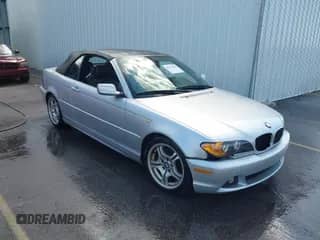 2004 BMW 3 Series 330Ci with VIN WBABW534X4PL45243, listed as a IAAI auction lot 43134283 with 145,607 mi miles and . Bid and sale history available at DreamBid. Image 1.