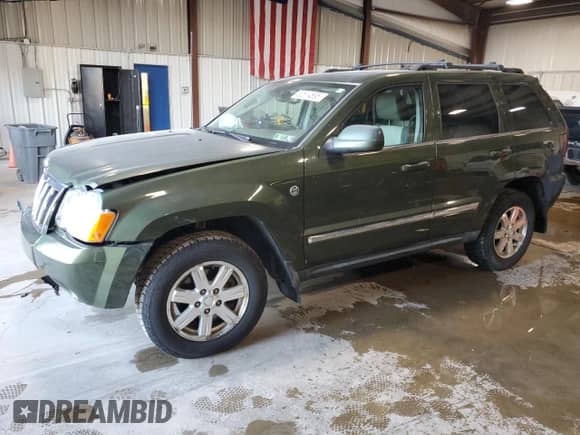 2008 Jeep Grand Cherokee Limited с VIN 1J8HR58N98C165084, выставлен на аукционе Copart как лот 82514895 с пробегом 121 571 миль миль и Списание • Salvage title. История ставок и продаж доступна на DreamBid. Изображение 1.