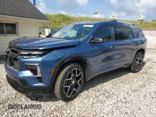 2025 Chevrolet Traverse AWD High Country с VIN 1GNEVKRS6SJ175106, выставлен на аукционе Copart как лот 68822435 с пробегом 12 807 миль миль и Списание • Salvage title. История ставок и продаж доступна на DreamBid. Изображение 1.