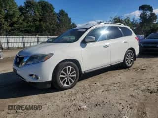 2016 Nissan Pathfinder SL with VIN 5N1AR2MN6GC670894, listed as a Copart auction lot 86433165 with 117,627 mi miles and Salvage title. Bid and sale history available at DreamBid. Image 1.