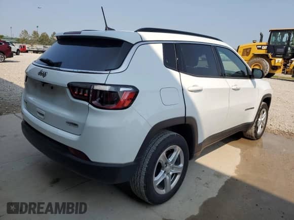 2023 Jeep Compass Latitude с VIN 3C4NJDBN3PT561907, выставлен на аукционе Copart как лот 67060064 с пробегом 33 838 миль миль и Чистый • Clean title. История ставок и продаж доступна на DreamBid. Изображение 3.