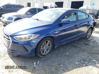 2017 Hyundai Elantra SE with VIN 5NPD84LF6HH171593, listed as a Copart auction lot 61800175 with 68,555 mi miles and Salvage title. Bid and sale history available at DreamBid. Image 1.