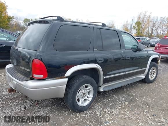2002 Dodge Durango SLT Plus z VIN 1B4HS58N62F221173, wystawiony jako IAAI lot #43518169 z przebiegiem 118 596 mil mil oraz . Historia ofert i sprzedaży dostępna na DreamBid. Obrazek 4.
