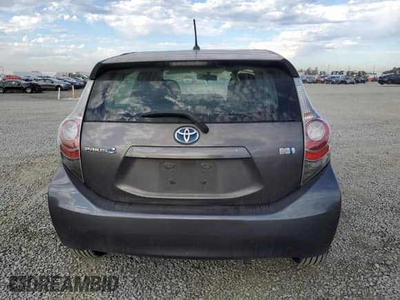 2012 Toyota Prius One with VIN JTDKDTB35C1507867, listed as a Copart auction lot 87456255 with 191,282 mi miles and Clean title. Bid and sale history available at DreamBid. Image 6.