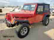 2000 Jeep Wrangler SE with VIN 1J4FA29P4YP798115, listed as a Copart auction lot 80751605 with 119,345 mi miles and Salvage title. Bid and sale history available at DreamBid. Image 1.