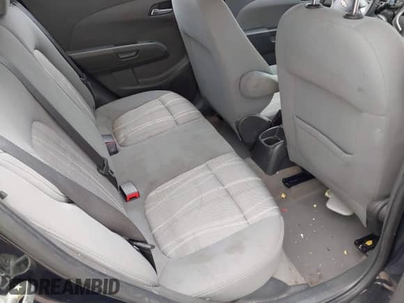 2015 Chevrolet Sonic LT with VIN 1G1JC6SH3F4100170, listed as a IAAI auction lot 42536963 with 159,278 mi miles and . Bid and sale history available at DreamBid. Image 8.