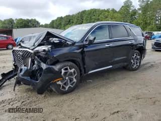 2022 Hyundai Palisade Calligraphy с VIN KM8R7DHEXNU416529, выставлен на аукционе Copart как лот 80827805 с пробегом 85 153 миль миль и Списание • Salvage title. История ставок и продаж доступна на DreamBid. Изображение 1.