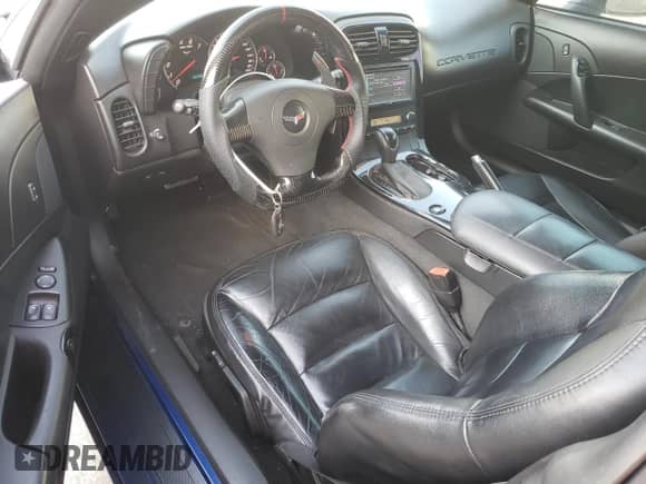 2007 Chevrolet Corvette with VIN 1G1YY25U375116351, listed as a Copart auction lot 80545194 with 82,273 mi miles and Salvage title. Bid and sale history available at DreamBid. Image 8.