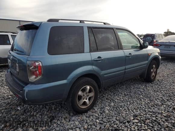 2006 Honda Pilot EX-L z VIN 5FNYF28556B052442, wystawiony jako Copart lot #80906705 z przebiegiem 193 224 mil mil oraz Szkoda całkowita • Salvage title. Historia ofert i sprzedaży dostępna na DreamBid. Obrazek 3.