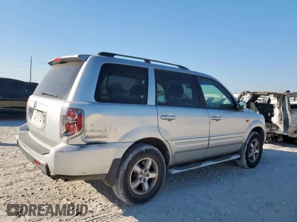2006 Honda Pilot EX-L z VIN 5FNYF28566B050537, wystawiony jako Copart lot #86220675 z przebiegiem 164 813 mil mil oraz Szkoda całkowita • Salvage title. Historia ofert i sprzedaży dostępna na DreamBid. Obrazek 3.