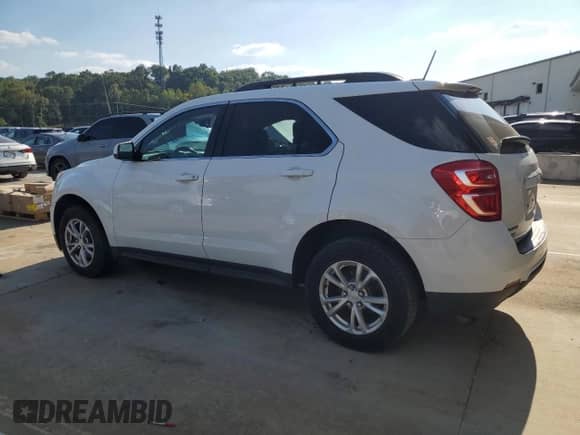 2017 Chevrolet Equinox LT with VIN 2GNALCEK3H1596977, listed as a Copart auction lot 84791155 with 83,447 mi miles and Salvage title. Bid and sale history available at DreamBid. Image 2.