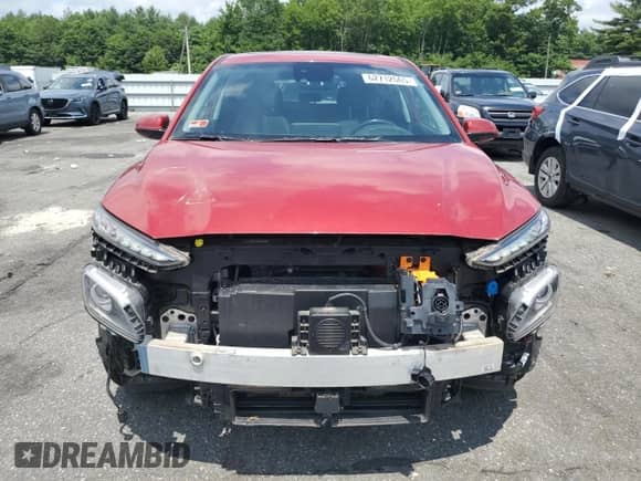 2021 Hyundai Kona Ultimate with VIN KM8K53AG6MU125571, listed as a Copart auction lot 86709335 with 21,527 mi miles and Non repairable. Bid and sale history available at DreamBid. Image 5.