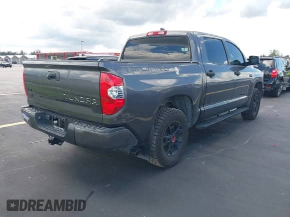 2021 Toyota Tundra SR5 with VIN 5TFDY5F19MX995527, listed as a IAAI auction lot 43314607 with 22,874 mi miles and . Bid and sale history available at DreamBid. Image 4.