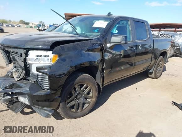 2023 Chevrolet Silverado 1500 RST with VIN 2GCUDEED9P1139850, listed as a IAAI auction lot 41735915 with 25,229 mi miles and . Bid and sale history available at DreamBid. Image 2.