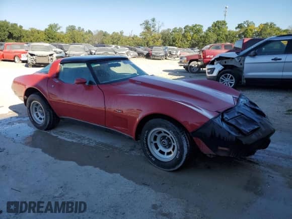 1979 Chevrolet Corvette с VIN 00001Z8789S430098, выставлен на аукционе Copart как лот 68312034 с пробегом 24 502 миль миль и Чистый • Clean title. История ставок и продаж доступна на DreamBid. Изображение 4.