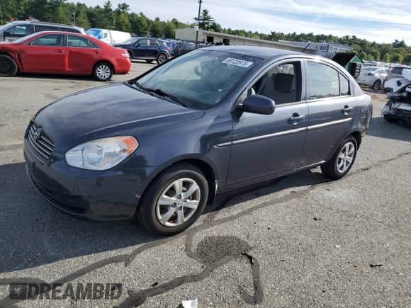 2011 Hyundai Accent GLS with VIN KMHCN4AC3BU618581, listed as a Copart auction lot 69120975 with 136,491 mi miles and Salvage title. Bid and sale history available at DreamBid. Image 1.