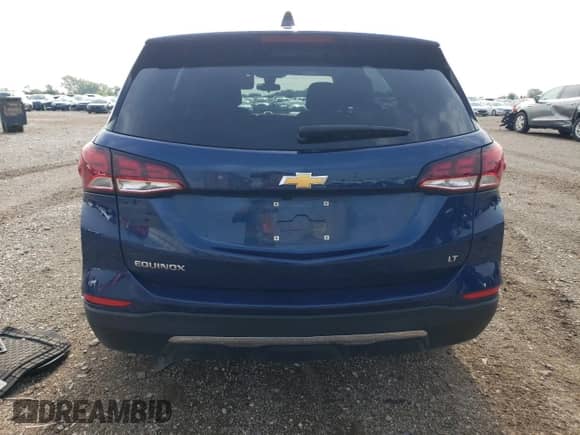 2023 Chevrolet Equinox LT with VIN 3GNAXKEG6PS146950, listed as a Copart auction lot 69433855 with 43,730 mi miles and Salvage title. Bid and sale history available at DreamBid. Image 6.