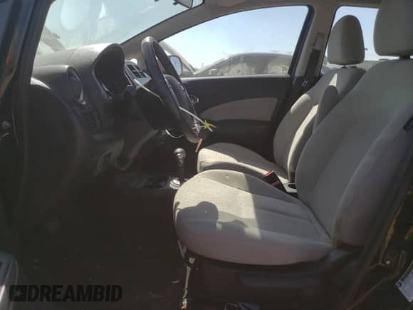 2014 Nissan Note SV with VIN 3N1CE2CP0EL385849, listed as a Copart auction lot 80657425 with 74,808 mi miles and Salvage title. Bid and sale history available at DreamBid. Image 7.