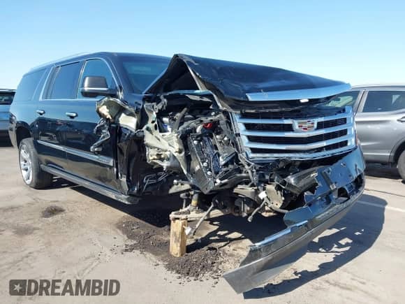 2016 Cadillac Escalade ESV Premium Collection z VIN 1GYS3JKJ5GR120646, wystawiony jako IAAI lot #42281944 z przebiegiem 173 214 mil mil oraz . Historia ofert i sprzedaży dostępna na DreamBid. Obrazek 1.