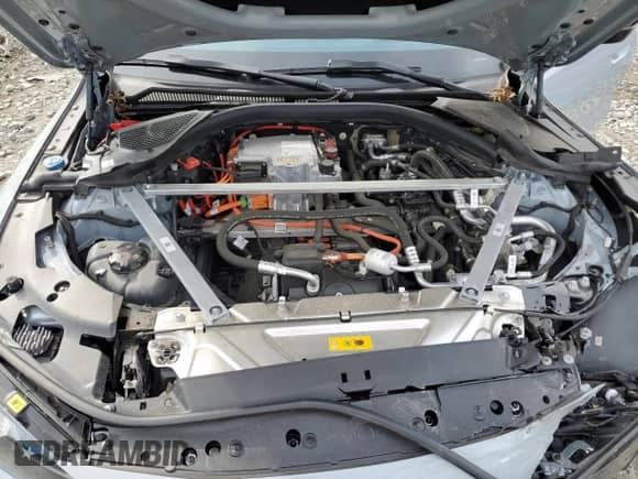 2023 BMW i4 M50 with VIN WBY33AW03PFN79198, listed as a Copart auction lot 61933085 with Not provided miles and Salvage title. Bid and sale history available at DreamBid. Image 11.