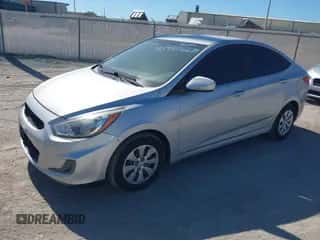 2017 Hyundai Accent SE with VIN KMHCT4AEXHU172820, listed as a IAAI auction lot 43497661 with 120,574 mi miles and . Bid and sale history available at DreamBid. Image 2.