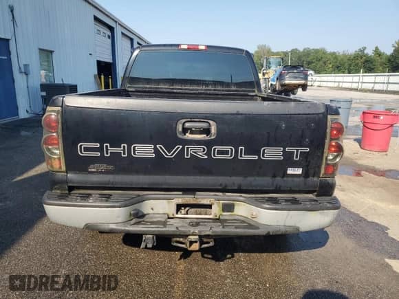 2006 Chevrolet Silverado 1500 LS with VIN 1GCEC19X06Z116340, listed as a Copart auction lot 80438815 with 182,883 mi miles and Salvage title. Bid and sale history available at DreamBid. Image 6.