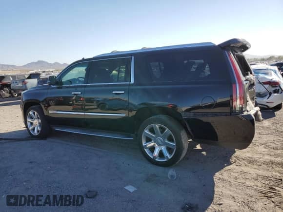 2016 Cadillac Escalade ESV Premium Collection с VIN 1GYS4JKJ8GR143481, выставлен на аукционе Copart как лот 81303925 с пробегом 100 276 миль миль и Списание • Salvage title. История ставок и продаж доступна на DreamBid. Изображение 2.