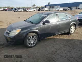 2009 Saturn Aura XR with VIN 1G8ZV57B19F134579, listed as a Copart auction lot 80067425 with 123,880 mi miles and Salvage title. Bid and sale history available at DreamBid. Image 1.