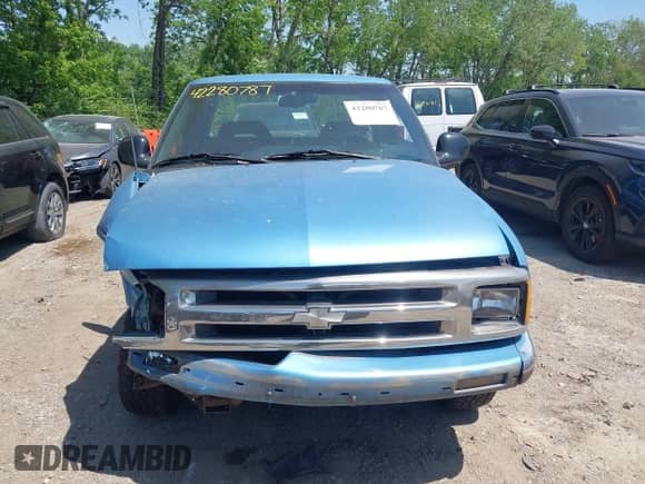 1996 Chevrolet S-10 LS z VIN 1GCCS19X8TK187767, wystawiony jako IAAI lot #42280787 z przebiegiem 144 507 mil mil oraz . Historia ofert i sprzedaży dostępna na DreamBid. Obrazek 12.