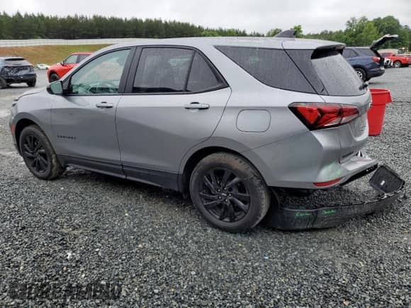 2024 Chevrolet Equinox LS with VIN 3GNAXSEG3RL185962, listed as a Copart auction lot 58714755 with 7,961 mi miles and Salvage title. Bid and sale history available at DreamBid. Image 2.