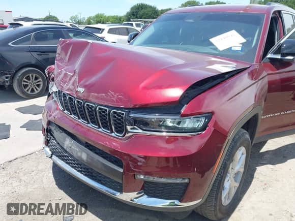 2023 Jeep Grand Cherokee Limited with VIN 1C4RJJBG5P8836337, listed as a IAAI auction lot 42448942 with 49,535 mi miles and . Bid and sale history available at DreamBid. Image 6.