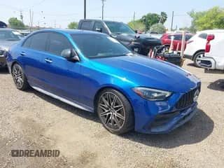 2023 Mercedes-Benz C 43 AMG with VIN W1KAF8HB7PR128559, listed as a IAAI auction lot 41921880 with Not provided miles and . Bid and sale history available at DreamBid. Image 1.